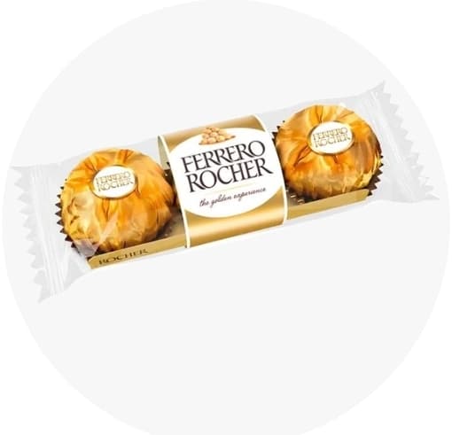 Ferrero roche x3
